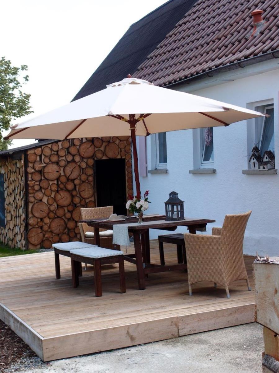 Ferienhaus S'Bunde Heisle Blaufelden Экстерьер фото